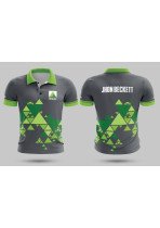 Green Archery Club Polo - Design 1 Green Archery Club Polo - Design 1