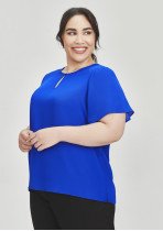 Vienna Womens Short Sleeve Blouse Vienna Womens Short Sleeve Blouse