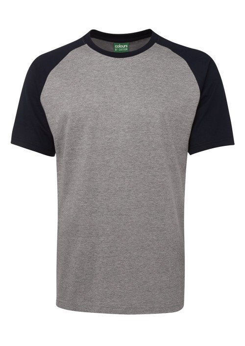 TWO TONE CLASSIC CONTRAST TEE -Plus Size