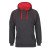 Gunmetal/ Red +