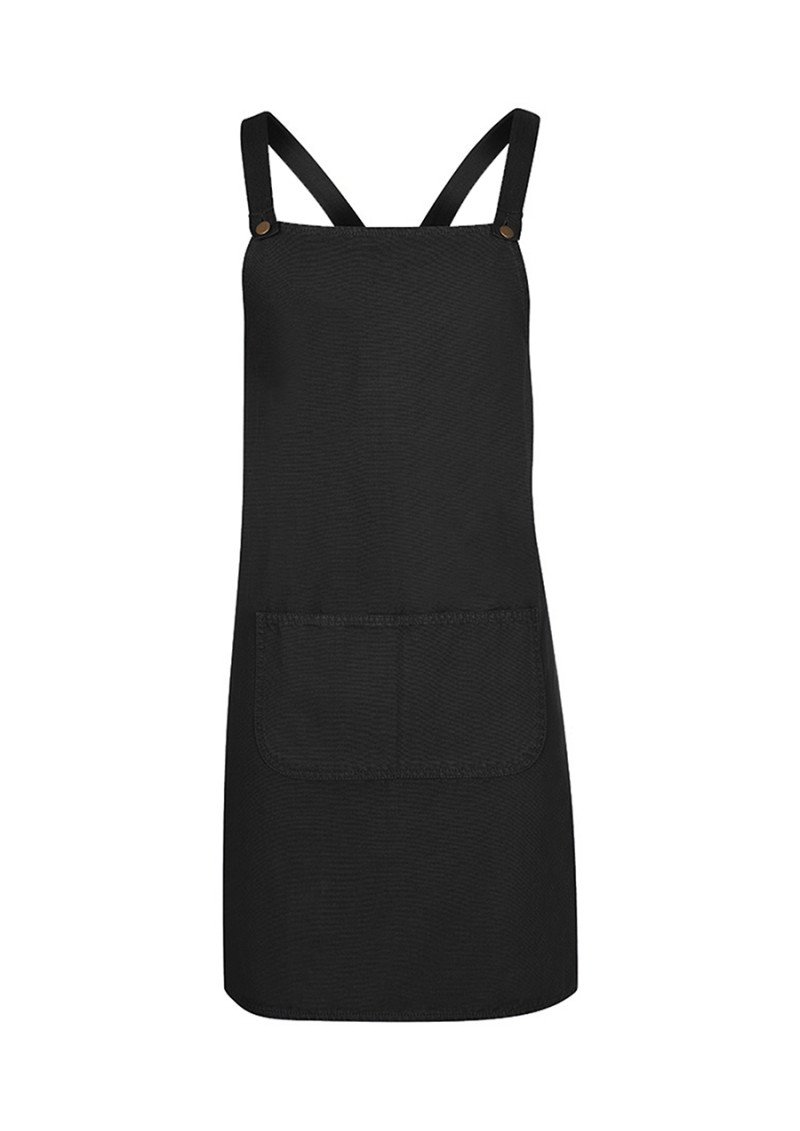 CROSS BACK CANVAS APRON (WITHOUT STRAP)